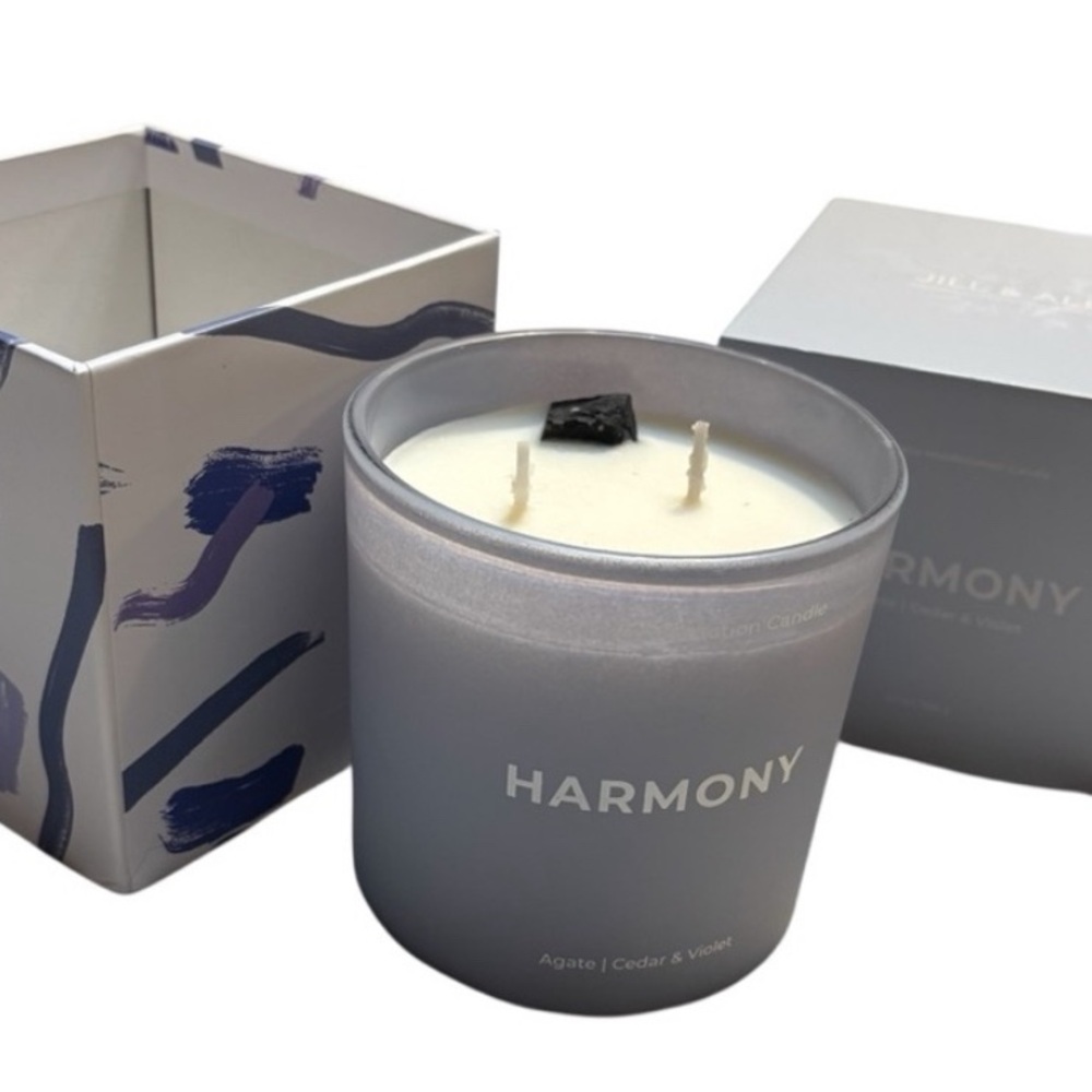 Jill & Ally 14oz Harmony Crystal Soy Candle BNIB sealed - Picture 2 of 3
